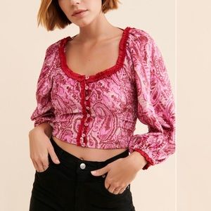 Dare Me Velvet Free People Top